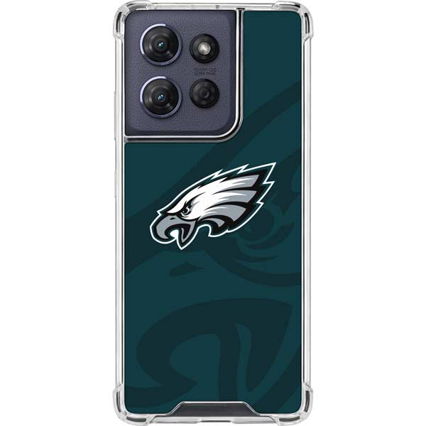 NFL Philadelphia Eagles Double Vision Moto G Power 5G (2025) Clear Case