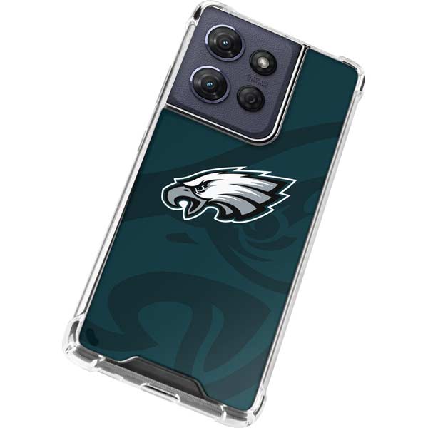 NFL Philadelphia Eagles Double Vision Moto G Power 5G (2025) Clear Case