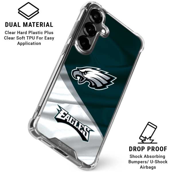 NFL Philadelphia Eagles Galaxy S26 Clear Case