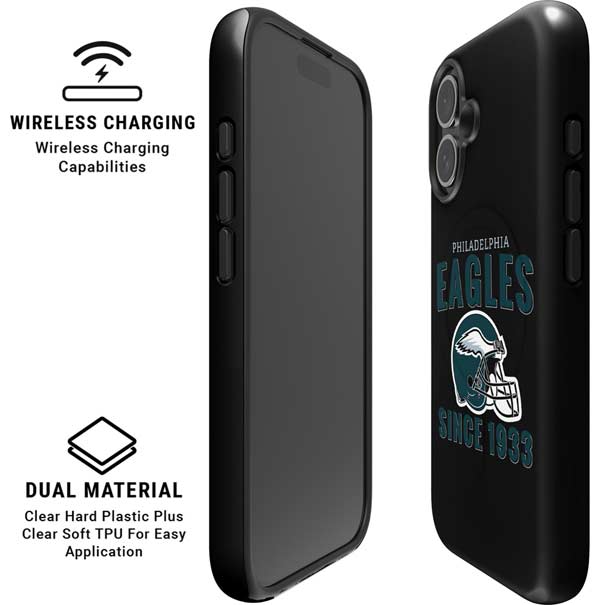 NFL Philadelphia Eagles Helmet iPhone 16 Plus Magsafe Impact Case