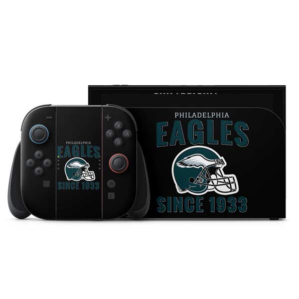NFL Philadelphia Eagles Helmet Nintendo Switch 2 (2025) with Joy-Con Skin