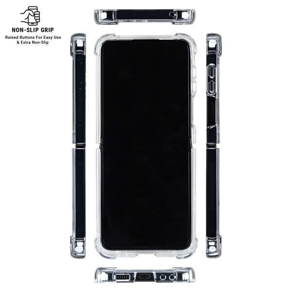 NFL Philadelphia Eagles Large Logo Galaxy Z Flip7 Clear Case