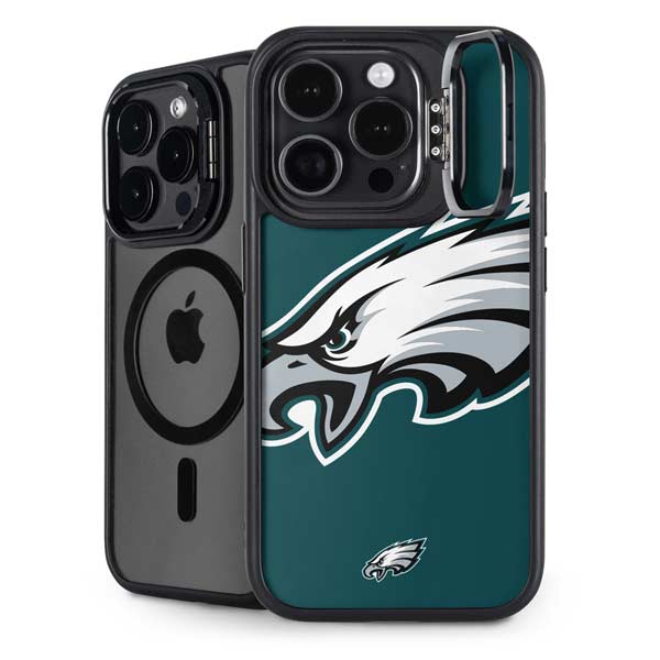 NFL Philadelphia Eagles Large Logo iPhone 14 Pro Kickstand Case