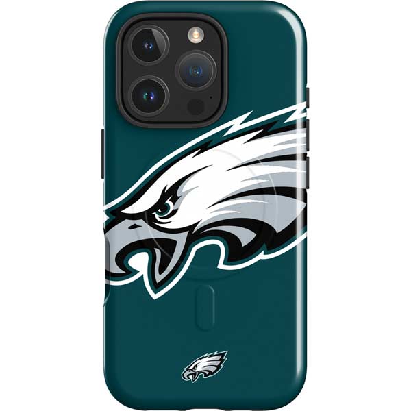 NFL Philadelphia Eagles Large Logo iPhone 16 Pro Magsafe Impact Case