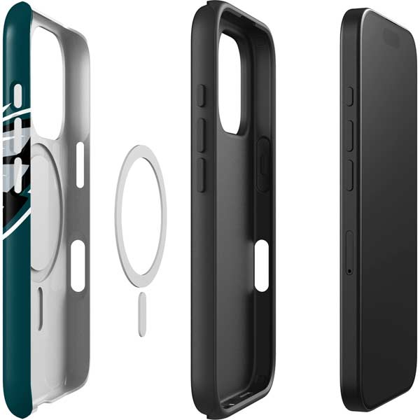 NFL Philadelphia Eagles Large Logo iPhone 16 Pro Magsafe Impact Case