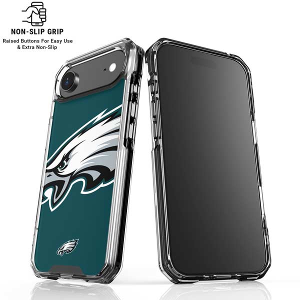 NFL Philadelphia Eagles Large Logo iPhone 17 Air Clear Case
