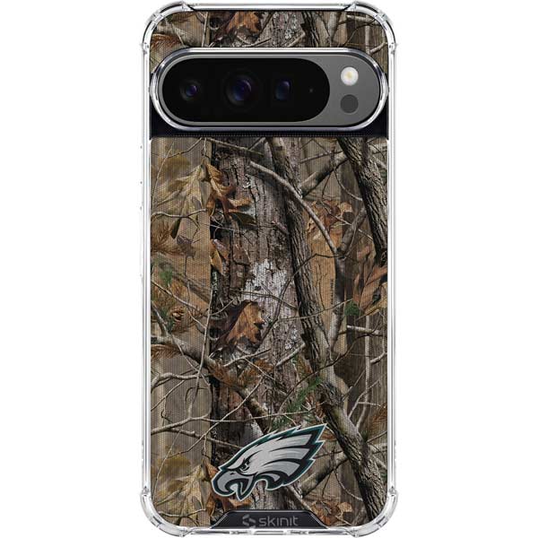 NFL Philadelphia Eagles Realtree AP Camo Google Pixel 10 Pro XL Clear Case