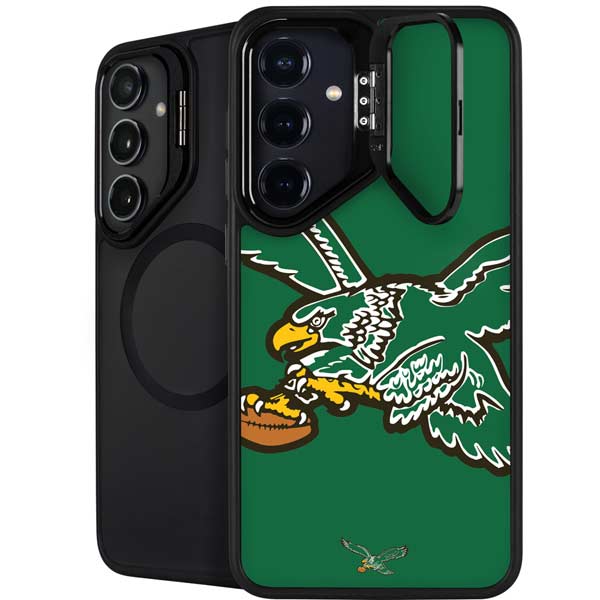 NFL Philadelphia Eagles Retro Logo Galaxy S26 Plus Kickstand Case