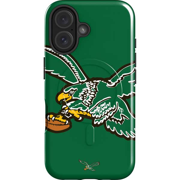 NFL Philadelphia Eagles Retro Logo iPhone 16 Plus Magsafe Impact Case