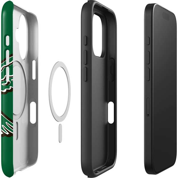 NFL Philadelphia Eagles Retro Logo iPhone 16 Plus Magsafe Impact Case