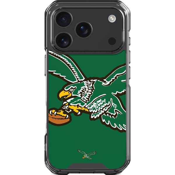 NFL Philadelphia Eagles Retro Logo iPhone 17 Pro Clear Case