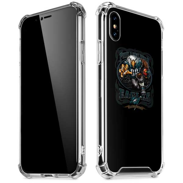Liquid Blue NFL Philadelphia Eagles Running Back iPhone X/XS Clear Case