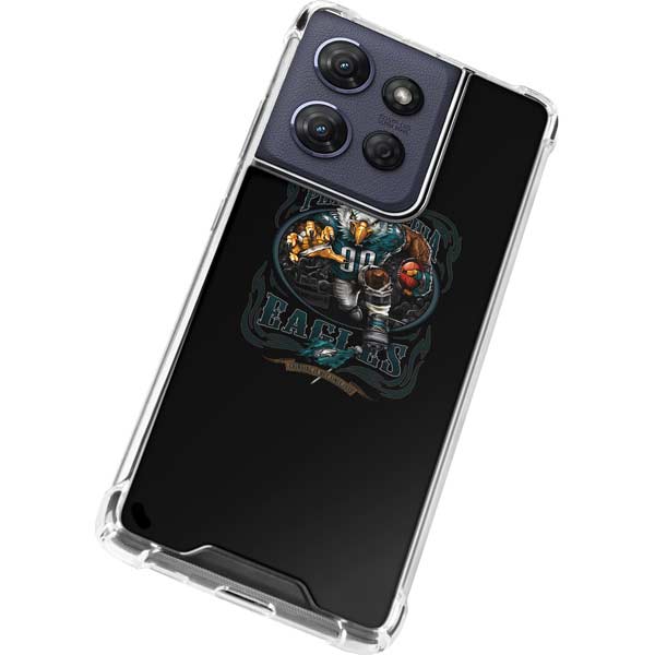 Liquid Blue NFL Philadelphia Eagles Running Back Moto G Power 5G (2025) Clear Case
