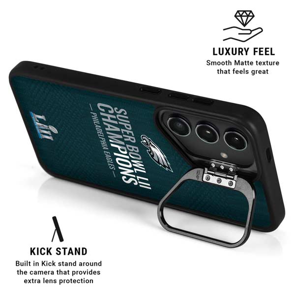 NFL Philadelphia Eagles Super Bowl LII Champions Galaxy S26 Plus Kickstand Case