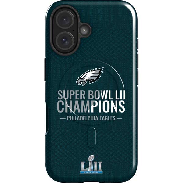 NFL Philadelphia Eagles Super Bowl LII Champions iPhone 16 Plus Magsafe Impact Case