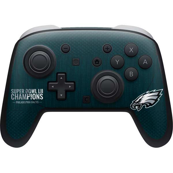 NFL Philadelphia Eagles Super Bowl LII Champions Nintendo Switch 2 (2025) Pro Controller Skin