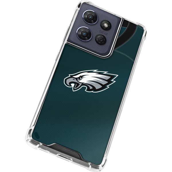 NFL Philadelphia Eagles Team Jersey Moto G Power 5G (2025) Clear Case