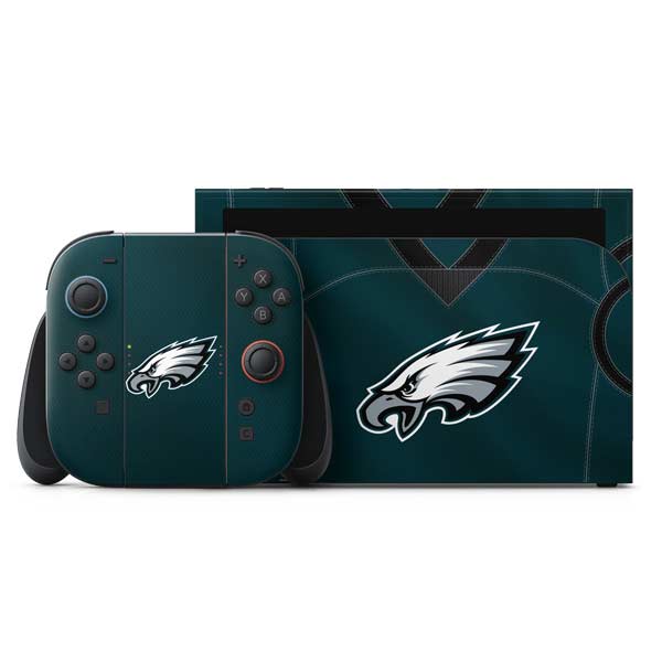NFL Philadelphia Eagles Team Jersey Nintendo Switch 2 (2025) with Joy-Con Skin