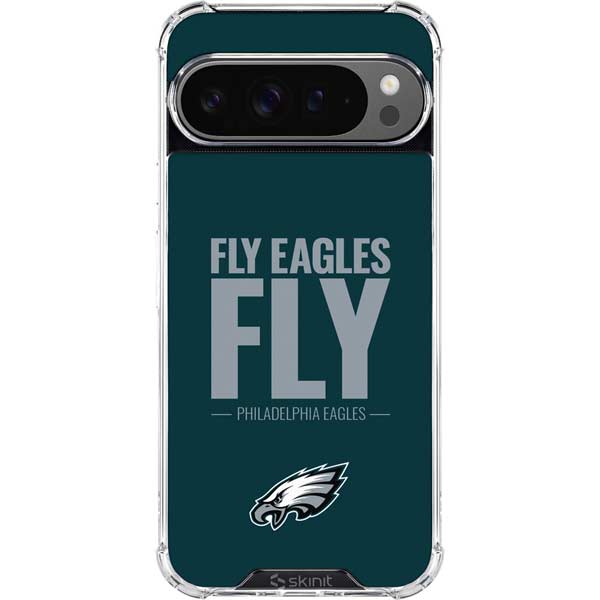 NFL Philadelphia Eagles Team Motto Google Pixel 10 Pro XL Clear Case
