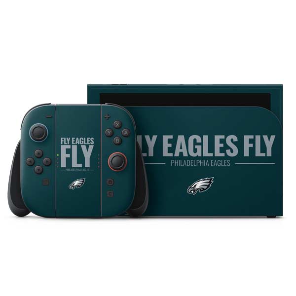NFL Philadelphia Eagles Team Motto Nintendo Switch 2 (2025) with Joy-Con Skin
