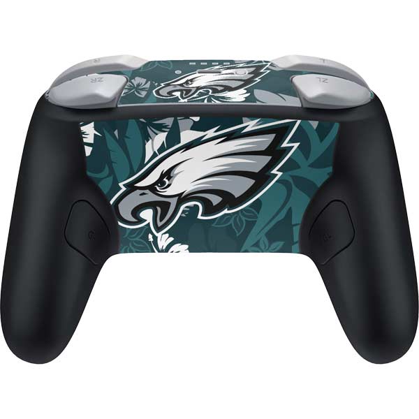 NFL Philadelphia Eagles Tropical Print Nintendo Switch 2 (2025) Pro Controller Skin