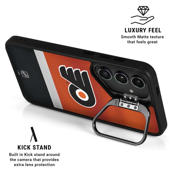 NHL Philadelphia Flyers Alternate Jersey Galaxy S26 Ultra Kickstand Case