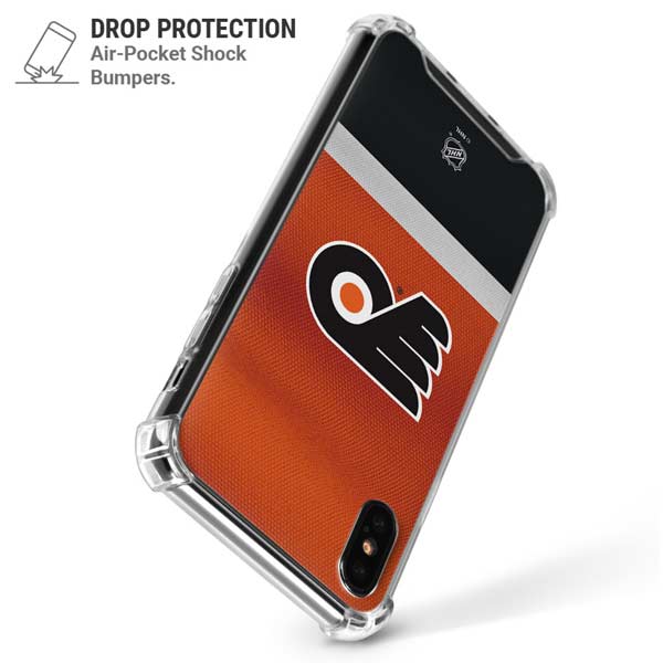 NHL Philadelphia Flyers Alternate Jersey iPhone X/XS Clear Case