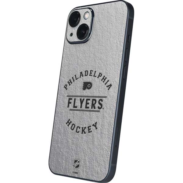 NHL Philadelphia Flyers Black Text iPhone 15 Skin
