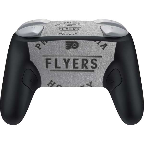 NHL Philadelphia Flyers Black Text Nintendo Switch 2 (2025) Pro Controller Skin