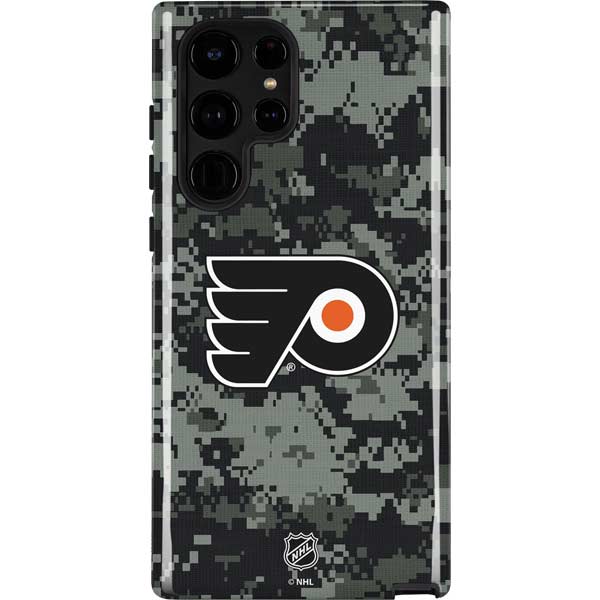 NHL Philadelphia Flyers Camo Galaxy Cases