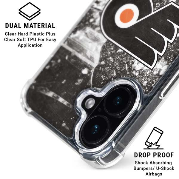 NHL Philadelphia Flyers Frozen iPhone 17 MagSafe Case