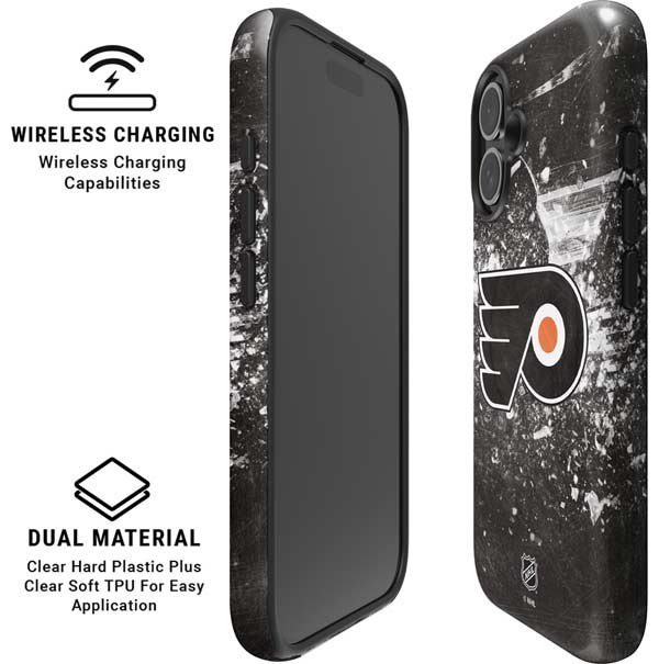 NHL Philadelphia Flyers Frozen iPhone 17 Magsafe Impact Case