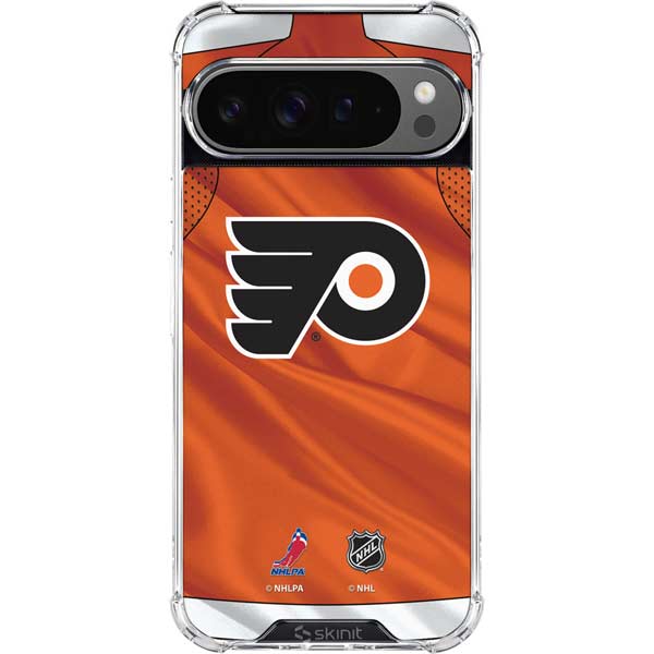 NHL Philadelphia Flyers Jersey Google Pixel 10 Pro Clear Case