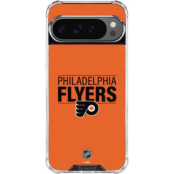NHL Philadelphia Flyers Lineup Google Pixel 10 Pro Clear Case