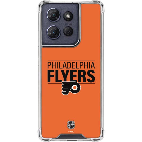 NHL Philadelphia Flyers Lineup Moto G 5G (2025) Clear Case