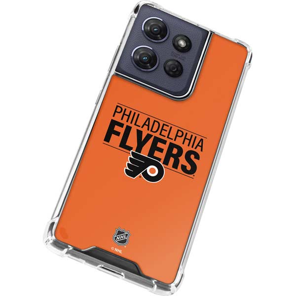 NHL Philadelphia Flyers Lineup Moto G 5G (2025) Clear Case