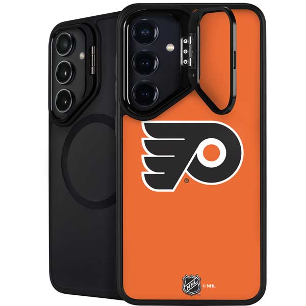 NHL Philadelphia Flyers Logo Galaxy S26 Plus Kickstand Case
