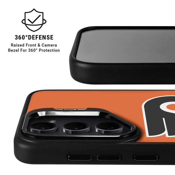 NHL Philadelphia Flyers Logo Galaxy S26 Plus Kickstand Case