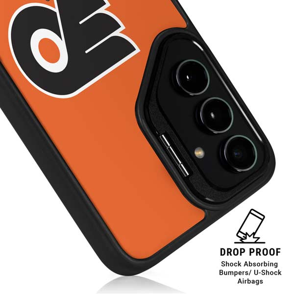 NHL Philadelphia Flyers Logo Galaxy S26 Plus Kickstand Case