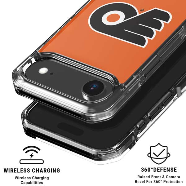 NHL Philadelphia Flyers Logo iPhone 17 Air Clear Case