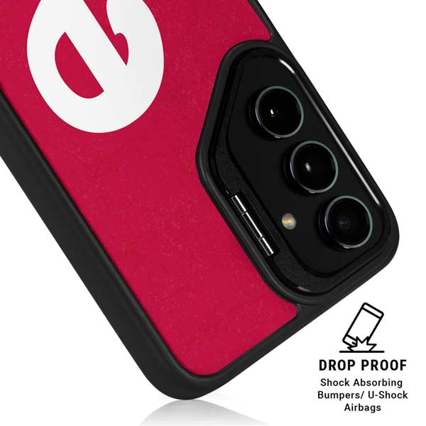 MLB Philadelphia Phillies - Solid Distressed Galaxy S26 Ultra Kickstand Case