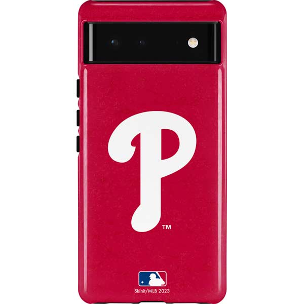 MLB Philadelphia Phillies - Solid Distressed Pixel Cases