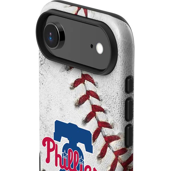 MLB Philadelphia Phillies Game Ball iPhone 17 Air Impact Case