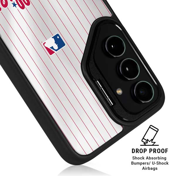 MLB Philadelphia Phillies Home Jersey Galaxy S26 Kickstand Case