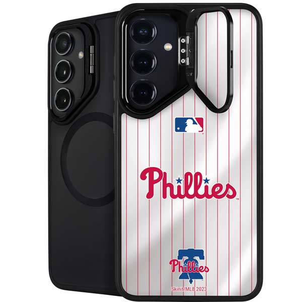 MLB Philadelphia Phillies Home Jersey Galaxy S26 Plus Kickstand Case