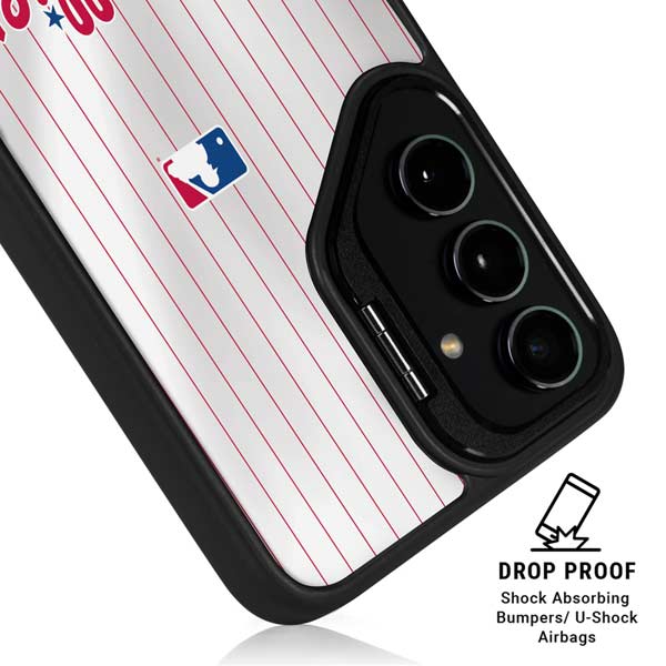 MLB Philadelphia Phillies Home Jersey Galaxy S26 Plus Kickstand Case