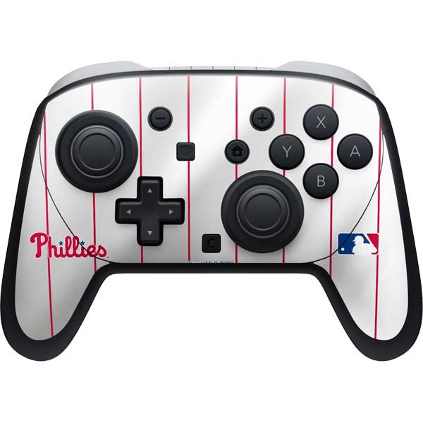 MLB Philadelphia Phillies Home Jersey Nintendo Switch 2 (2025) Pro Controller Skin