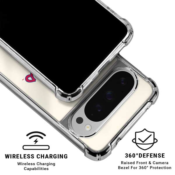 MLB Philadelphia Phillies Road Jersey Google Pixel 10 Pro Clear Case