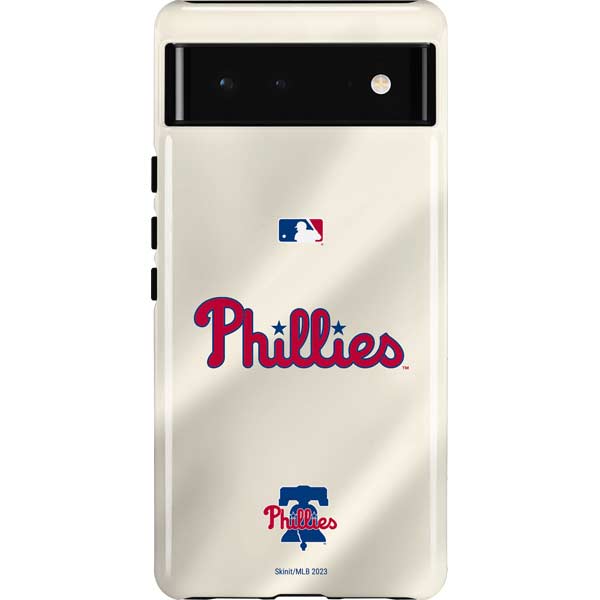 MLB Philadelphia Phillies Road Jersey Pixel Cases