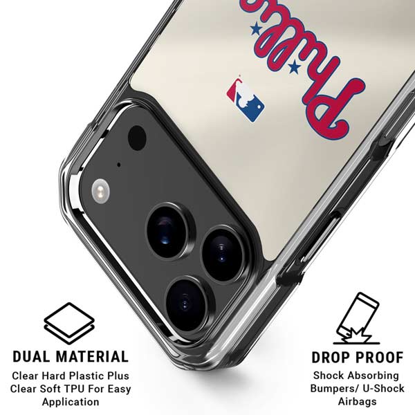 MLB Philadelphia Phillies Road Jersey iPhone 17 Pro Max MagSafe Case